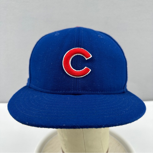 Chicago Cubs New Era 59Fifty Pro Fitted 7 1/8 Hat Cap Jake Arrieta World Series - Picture 2 of 16